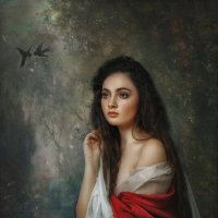 Ретушь в стиле Fine Art Portrait (2) :: Марина Уланова