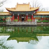 Цюрих Швейцария Китайский сад :: wea *