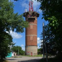 Шахты. Водонапорная башня в посёлке Майском. :: Пётр Чернега