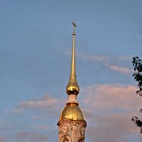 колокольня Никольского собора в закатном освещении :: Елена 