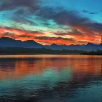 Рассвет на Люцернском озере :: Elena Wymann