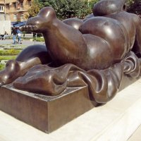 Скульптура курящей женщины :: Tata Wolf