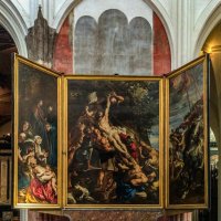 Картина Рубенса «Воздвижение Креста» в Соборе Антверпенской богоматери :: Eldar Baykiev