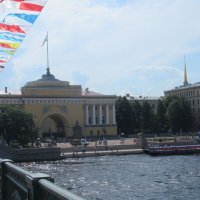 Вид на Адмиралтейство с Дворцового моста :: Елена Павлова (Смолова)