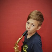 Юный саксофонист. :: Сергей 