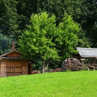 Деревенский пейзаж. :: Милешкин Владимир Алексеевич 