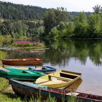 Река Уфимка в районе п. Красный Ключ :: Nina Karyuk