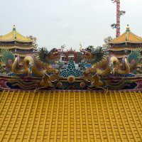 2019, Таиланд, Банг Саен, храм Красного дракона (2) :: Владимир Шибинский