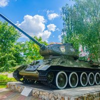 Танк Т-34-85 :: Руслан Васьков