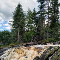 Водопад Ахвенкоски... :: Наталия Павлова