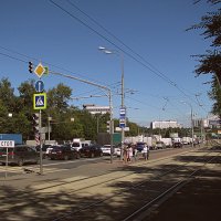 Москва. На Варшавке. Автопробки. :: Владимир Драгунский