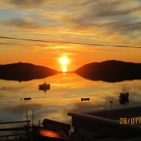 моя Норвегия, полуночное солнце :: oxana 