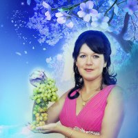 дама с виноградом :: Elena Zhivoderova 