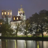 Напрудная башня. Новодевичий монастырь. :: Екатерина Рябинина