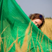 Зелёный платочек :: Екатерина Малащенкова