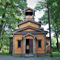 Церковь вмч. Пантелеимона при психиатрической больнице им. Скворцова-Степанова (Санкт-Петербург) :: Валерий Новиков