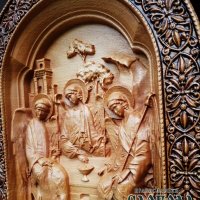 Резная Икона святая троица :: Вячеслав Горин