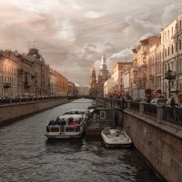 Канал Грибоедова.. Розовый закат. :: Лилия .
