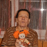 Баба Тоня с куклой своего детства :: Борис 