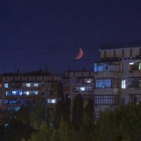 вот такая луна в сентябре :: Александр Леонов