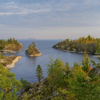 Вечер в Ладожских шхерах. :: Виктор 