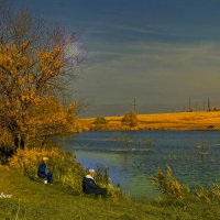 Вечер на озере. :: Анатолий Уткин