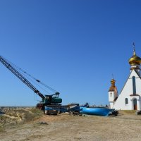 Храм-часовня Святого Николая на Тарханкуте. Крым. :: Наталья Natupans