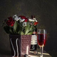 Цветы и вино :: Нина Богданова