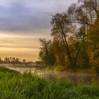Утро на реке Шерне :: Сергей Цветков