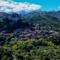 деревня Кастелну (Castelnou) в горах :: Георгий А