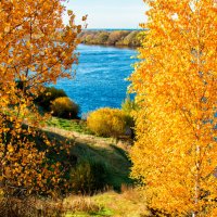 Краски осени. Родина С.Есенина :: Николай Сигаев