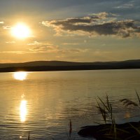 закат на озере Таватуй :: Ксения Десятова