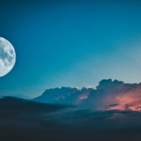 Луна на закате :: Марк Процык
