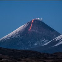 Извержение вулкана Ключевская сопка :: Галина Горшенина