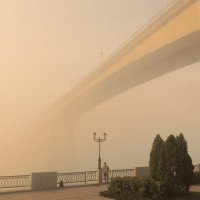 Уходя в туман.... :: Олег Сахнов