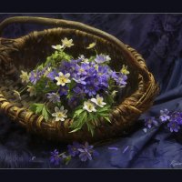 Весенние цветы :: Елена Ерошевич