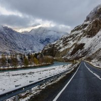 Рассвет на Чуйском тракте. :: Андрей К