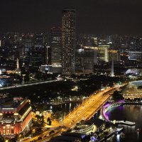 Ночной Сингапур. :: Нина Сироткина 