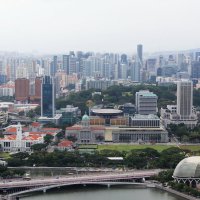Панорама Сингапура . :: Нина Сироткина 