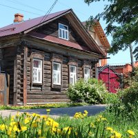 Шуя. Старый дом на Садовой улице. :: Сергей Пиголкин