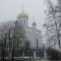 Храм в тумане. :: Милешкин Владимир Алексеевич 