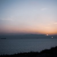 Закат на берегу моря :: Оксана 