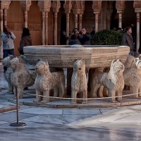 Фонтан со львами. Альгамбра, Андалусия :: Lmark 