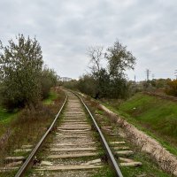 Железная дорога в промзоне Херсона :: Алексей Р.