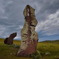 Сафроновский курганный комплекс в Хакасии. :: Галина 