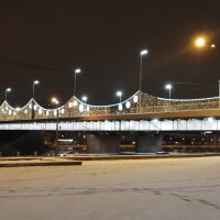 Мост Володарского зимой :: Митя Дмитрий Митя