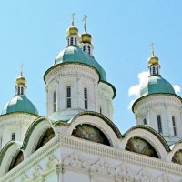 Купола собора Успения Пресвятой Богородицы :: Raduzka (Надежда Веркина)