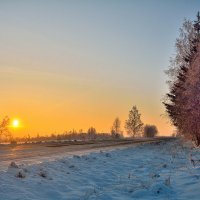 На закате. :: Александр Зуев