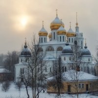 Успенский собор в пелене снежного марева. :: Анатолий. Chesnavik.