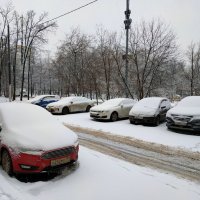 Какой же русский не любит снег? - Автовладелец! :: Андрей Лукьянов